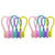 10PCS Cord Clip Organizer Reusable Cable Winder Holder for Desk and Office
