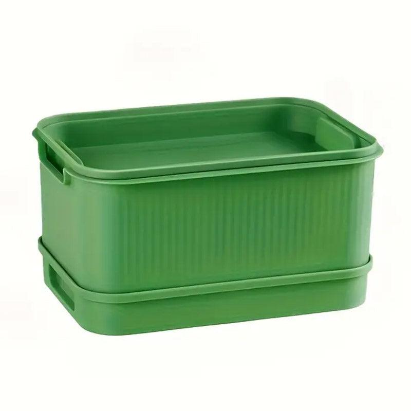 Seedling Tray Sprout Tray Soilless Hydroponic Planting Pot for Indoor Gardening - Green