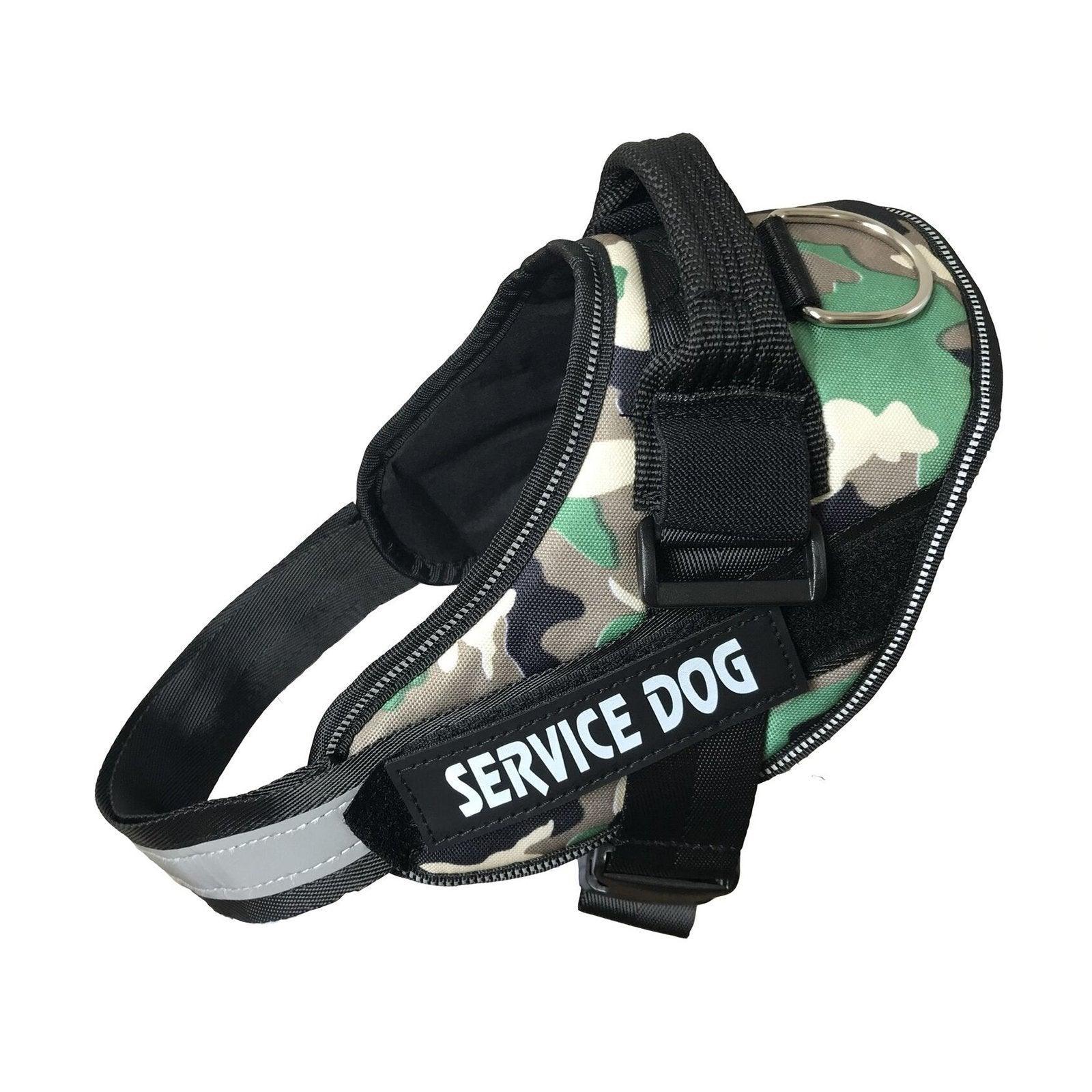 Adjustable Dog Vest Harness for Small Medium Dogs Comfortable No Pull Design - Black-L