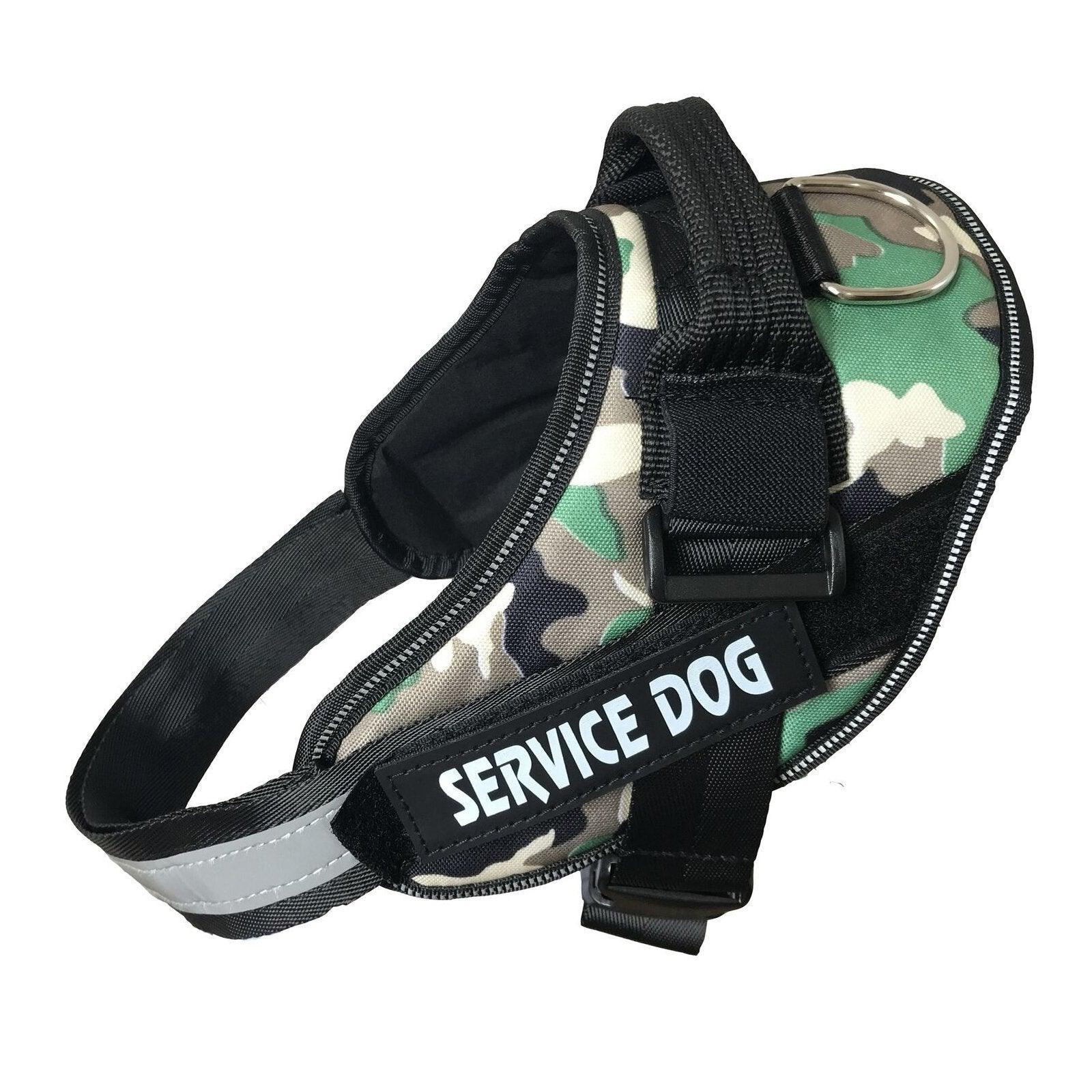 Adjustable Dog Vest Harness for Small Medium Dogs Comfortable No Pull Design - Black-L