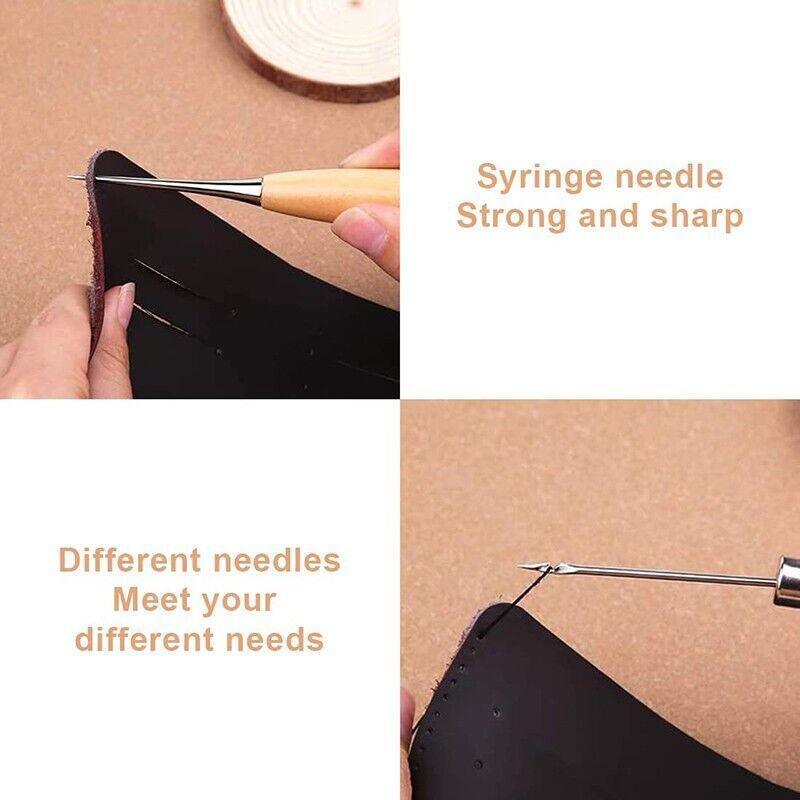 29 Pack Upholstery Repair Kit Leather Craft Tool Kit Leather Hand Sewing Needle
