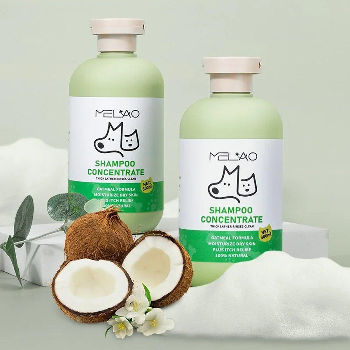 Pet Body Soap Bath Lotion Hair Protecting Knotted Cat Dog Shampoo Conditioner - Shampoo-300ml