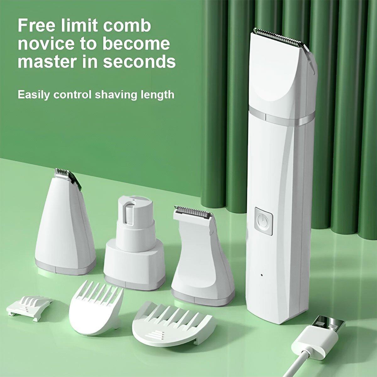 Rechargeable Pet Hair Clippers Professional Grooming Kit for Cats and Dogs