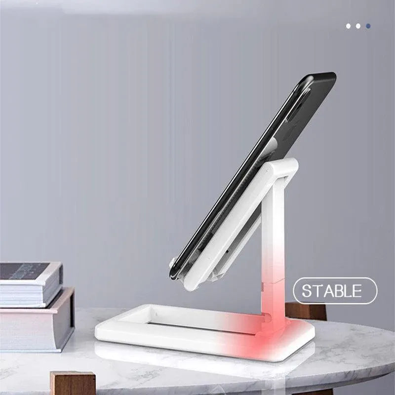Foldable Adjustable Universal Desk Stand Holder For Mobile Phone Tablet Mount Au
