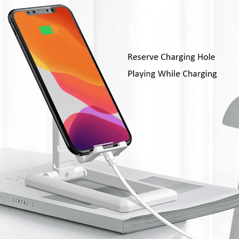 Foldable Adjustable Universal Desk Stand Holder For Mobile Phone Tablet Mount Au