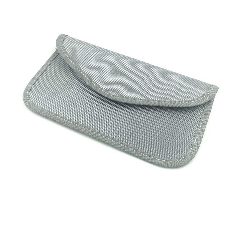 Car Key Case For Faraday Cage Fob Pouch Keyless RFID Blocking Bag - Black