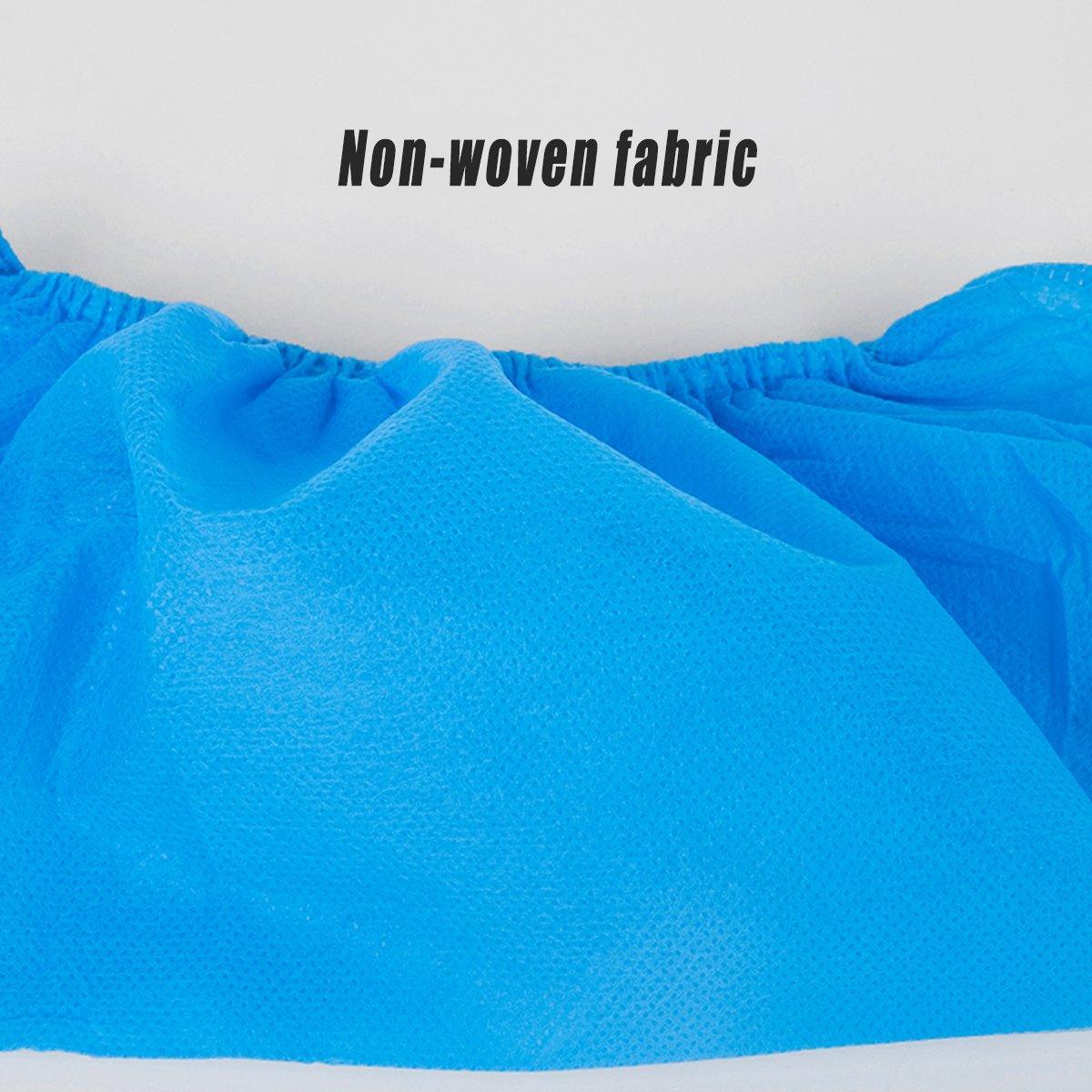 Disposable Non-woven Shoe Covers Anti Slip Boot Cleaning Overshoes 25-100 Pairs - 50 Pairs