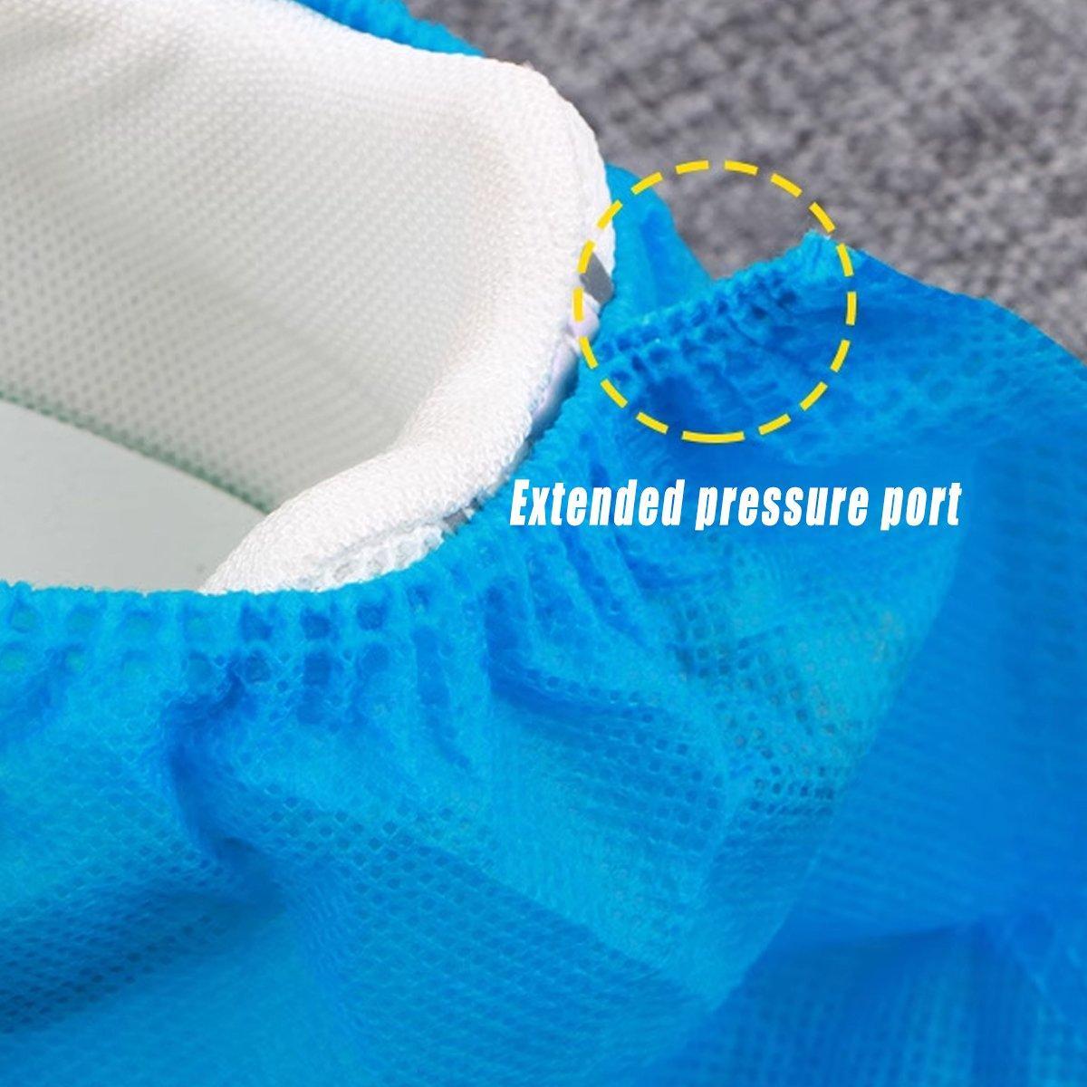 Disposable Non-woven Shoe Covers Anti Slip Boot Cleaning Overshoes 25-100 Pairs - 50 Pairs