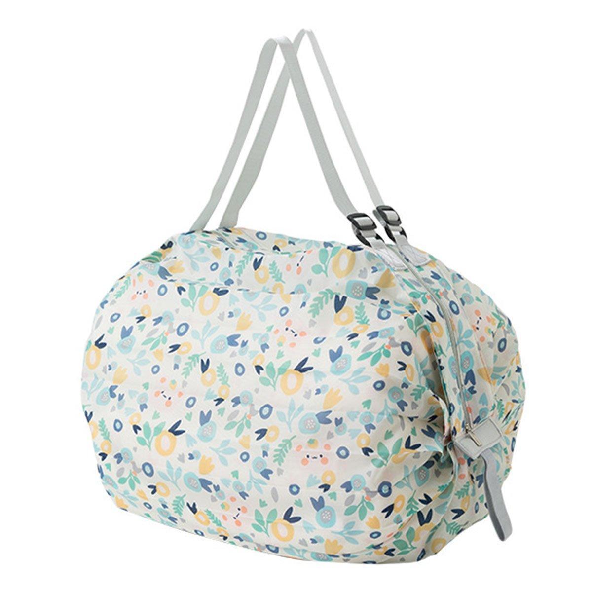 Large Foldable Eco-Friendly Shopping Bag Reusable Thickened Portable Travel Tote - 4