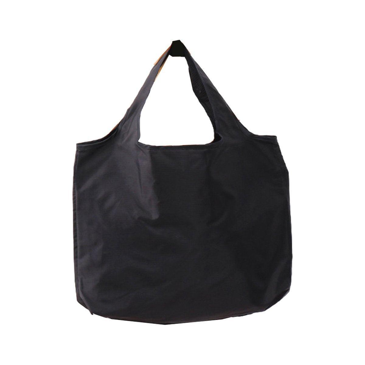 Large Multi Colour Waterproof Shopping Bag Foldable Portable Reusable Bag - Grey