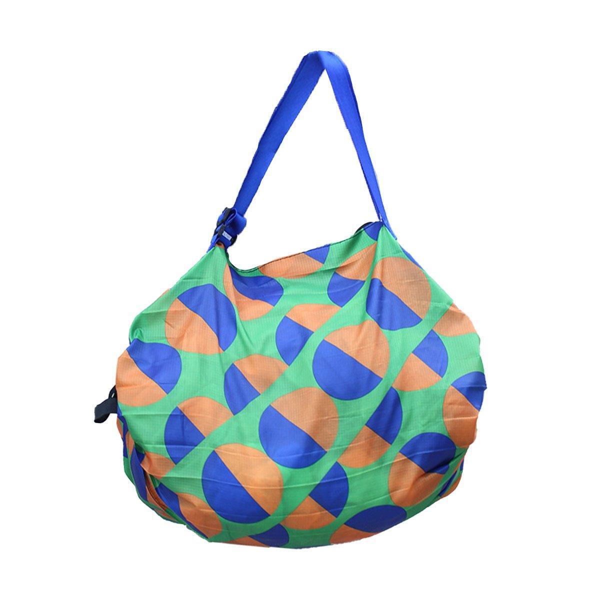 Large Foldable Eco-Friendly Shopping Bag Reusable Thickened Portable Travel Tote - 5