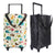 Lightweight Folding Shopping Cart Trolley with Wheels Retractable Tote Bag - Black-Big