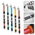 Telescopic Fishing Rod Lightweight Portable Sea Casting Rod Durable Glass Steel - Red