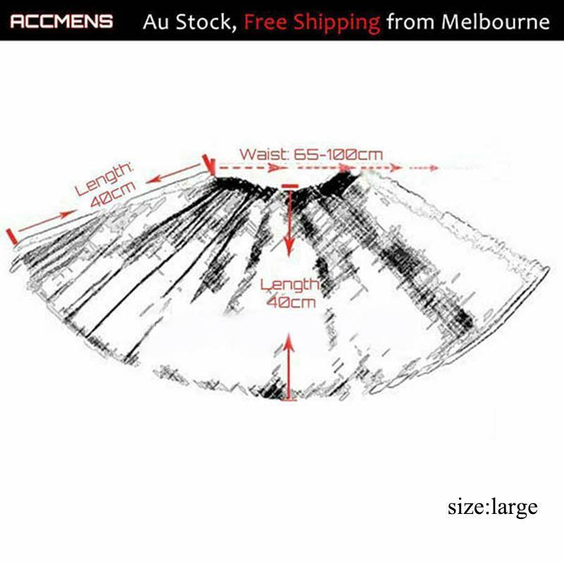 Womens Tulle Tutu Skirt Dressup Party Costume Ballet  Dance Wear - White