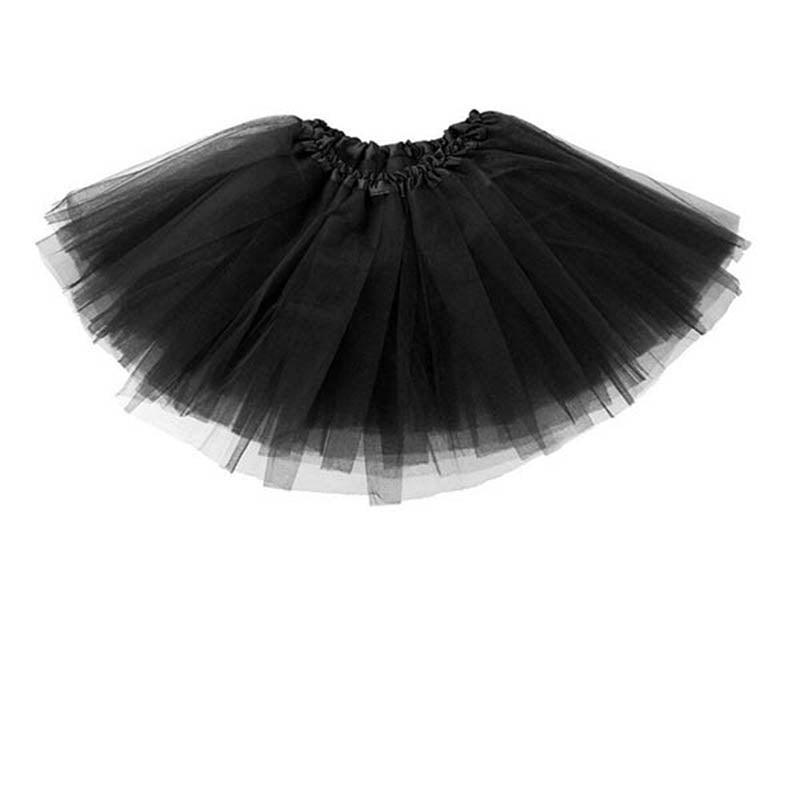 Womens Tulle Tutu Skirt Dressup Party Costume Ballet  Dance Wear - White