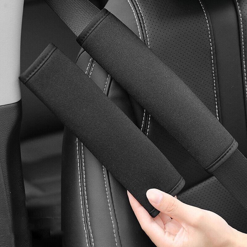 4Pcs Car Shoulder Strap Cover Soft Pad Protector Harness Cushion Fluffy