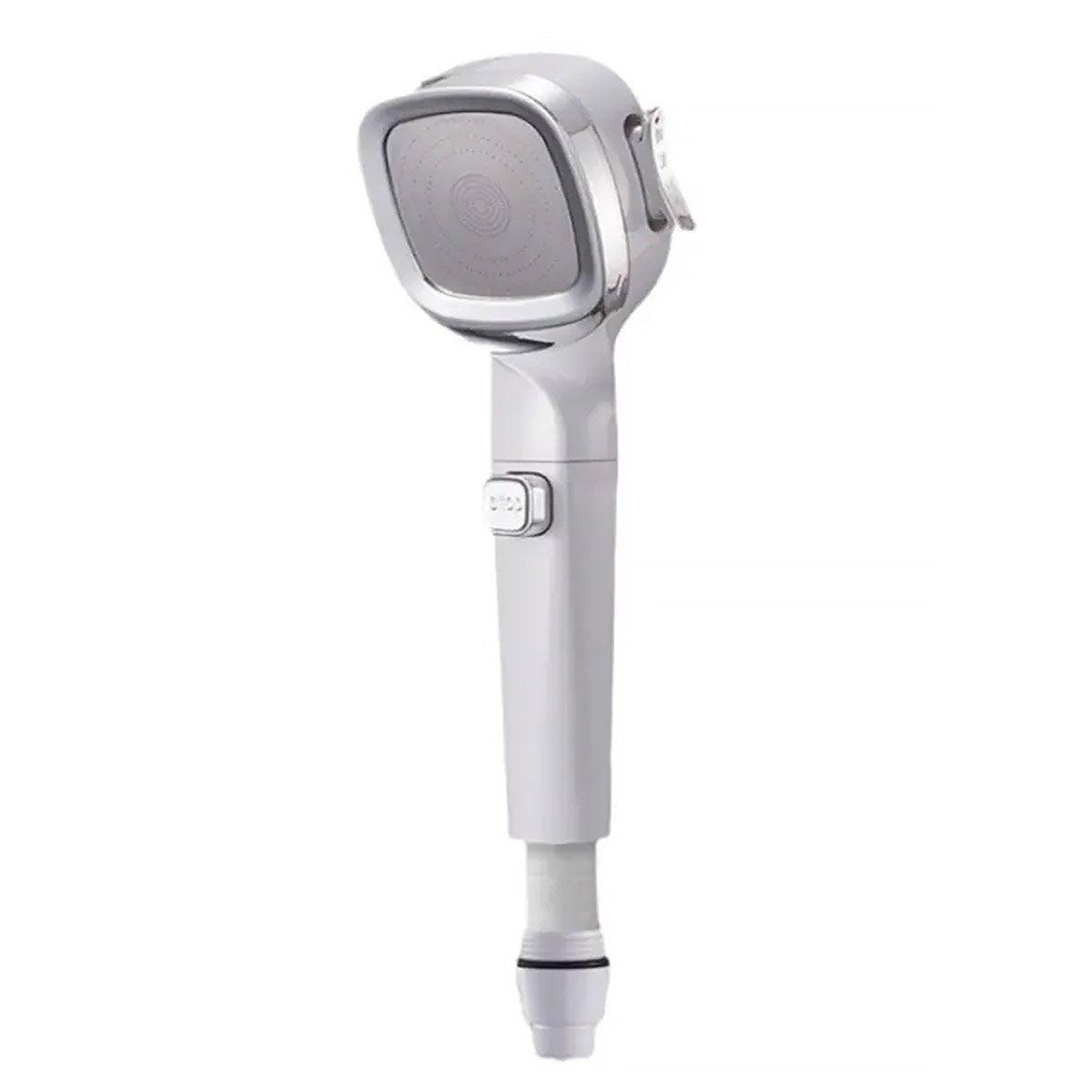 High Pressure Handheld Shower Head with Filter for Bathroom Water Saving Spray - Black