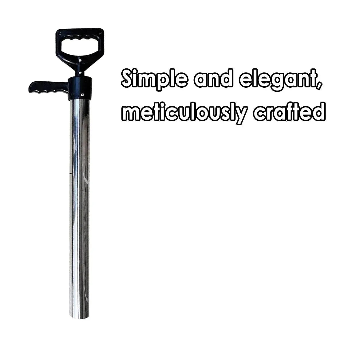 1-Piece 73 cm Metal Bait Pump