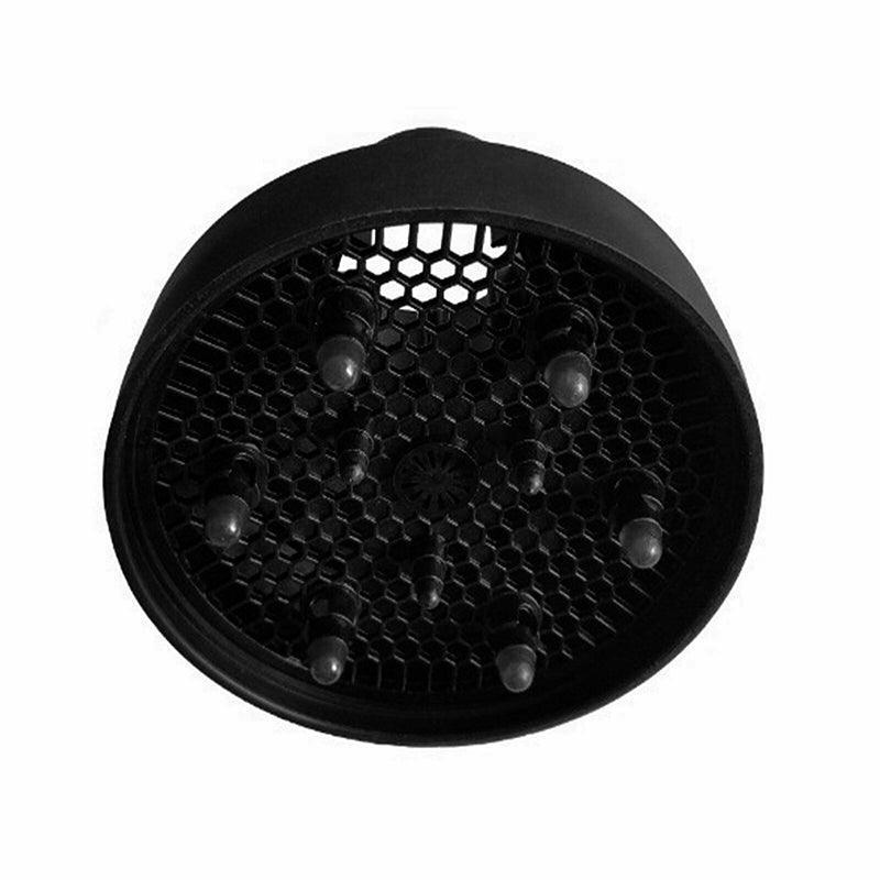 Foldable Hair Dryer Diffuser Universal Silicone Nozzle for Curly Hair Styling - Red