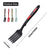 2PCS Silicone Heat Resistant Flexible Cooking Forks Dishwasher Safe Kitchen - Red-Black