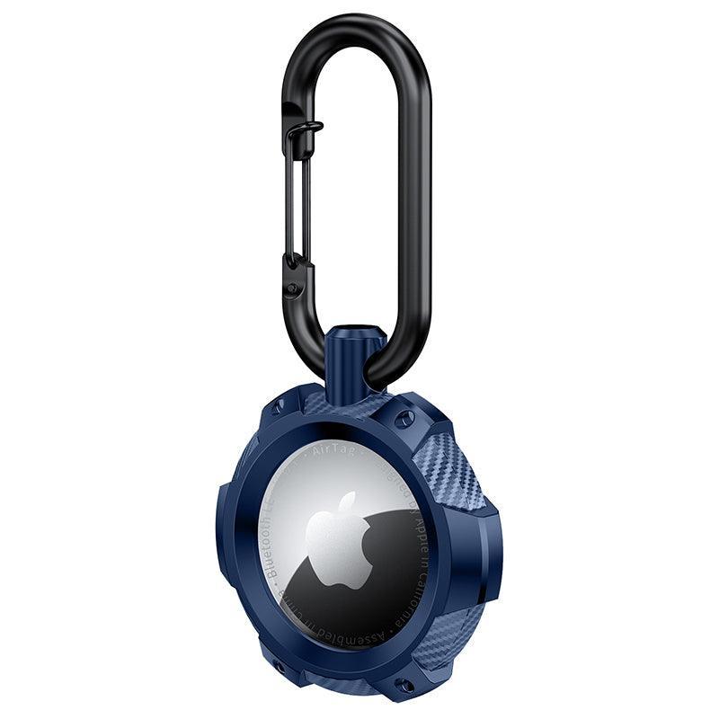 For Apple Airtag Armor Silicone Shockproof Protective Case Air Tag Cover Holder - Green