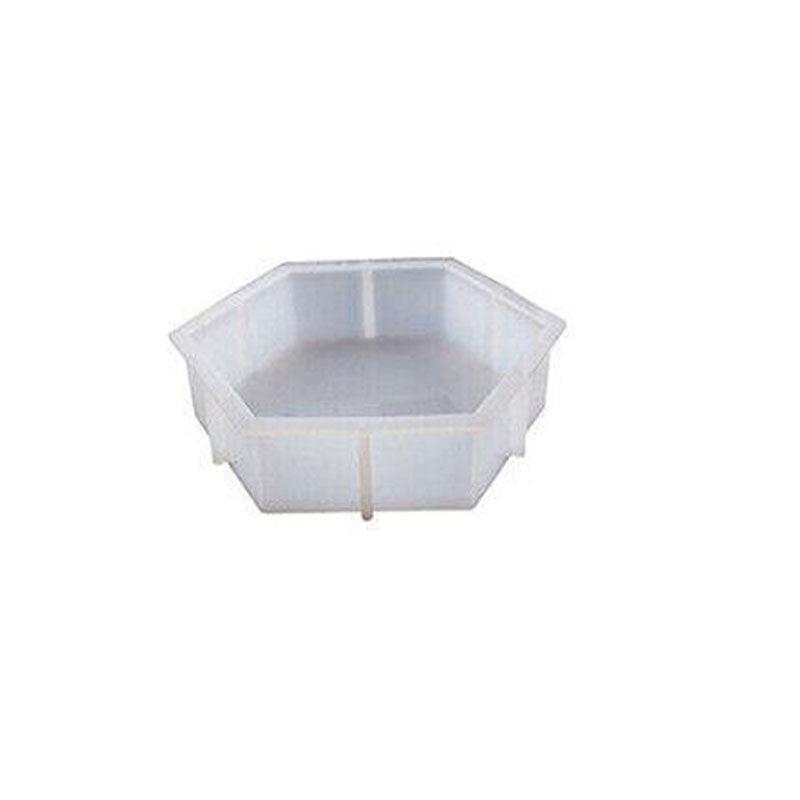 New Large Crystal Epoxy Resin Mold Geometry Cube Specimen Love Heart Round Mould - Heart
