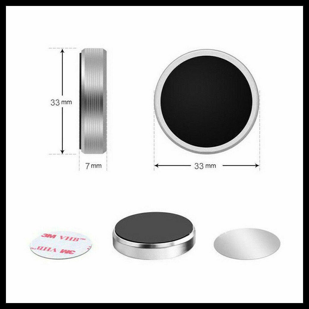 Universal Dashboard Phone Holder Car Mount Stand with Secure Grip - Silver *2