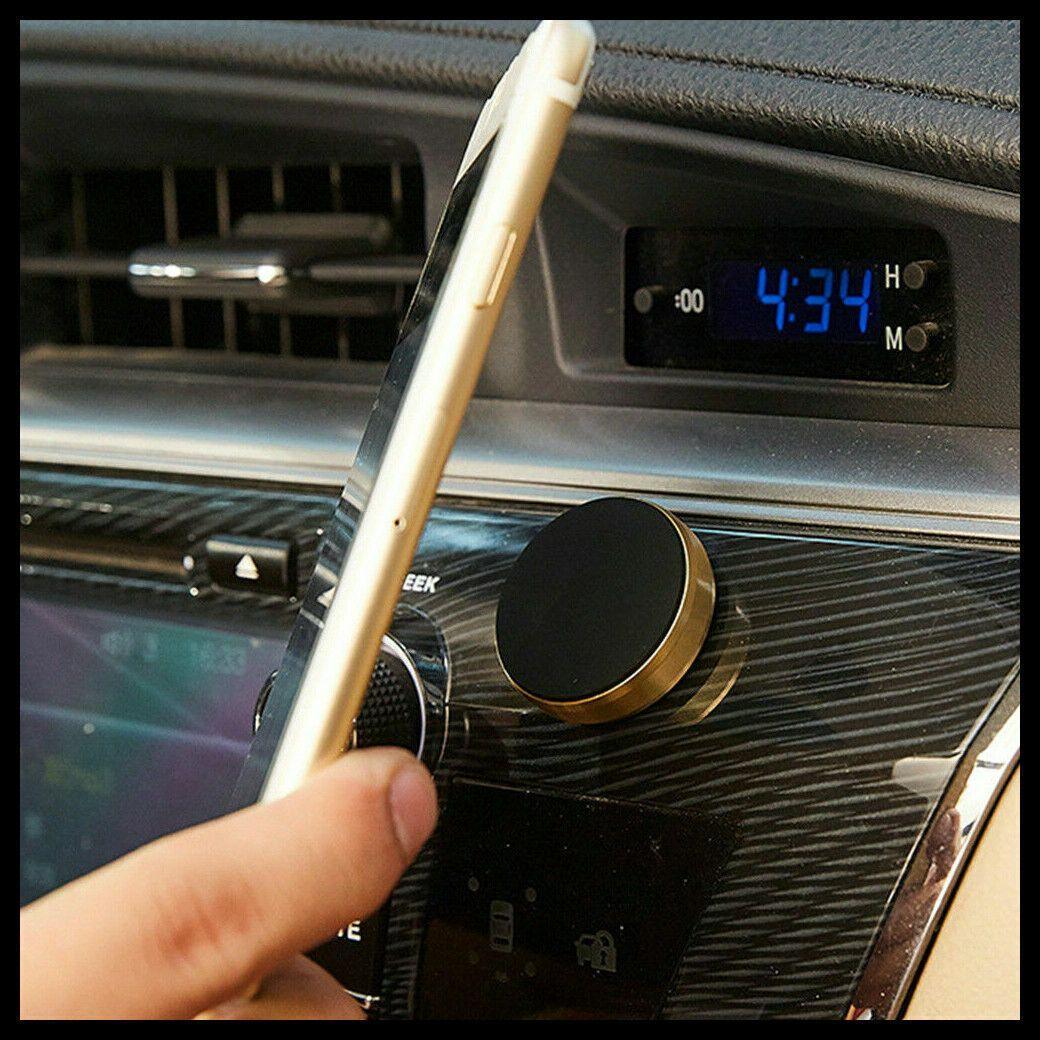 Universal Dashboard Phone Holder Car Mount Stand with Secure Grip - Silver *2