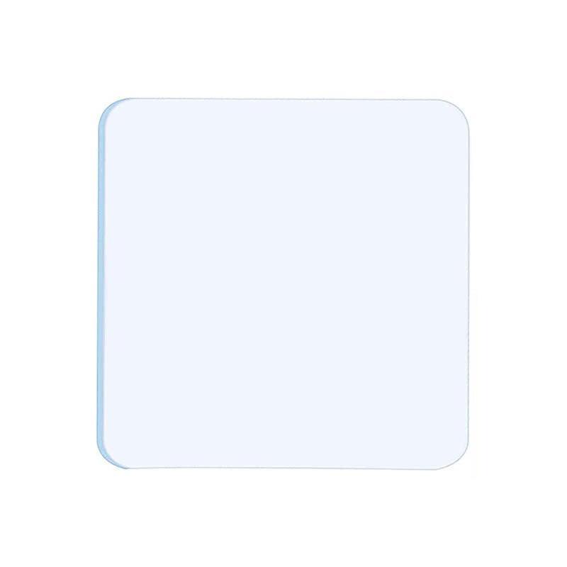 Nano Double Sided Tape Clear Adhesive Traceless Gel Pad 6x6cm Reusable Anti Slip - 5 PCS