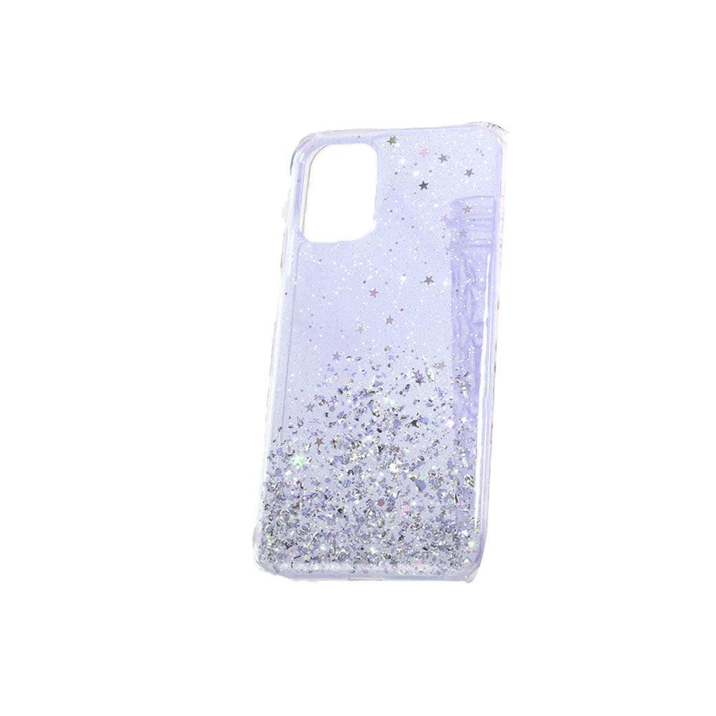 For Samsung Galaxy S20 Fe S21 Ultra S20 Shockproof Bling Glitter Soft Case Purple - For Samsung Note20Ultra