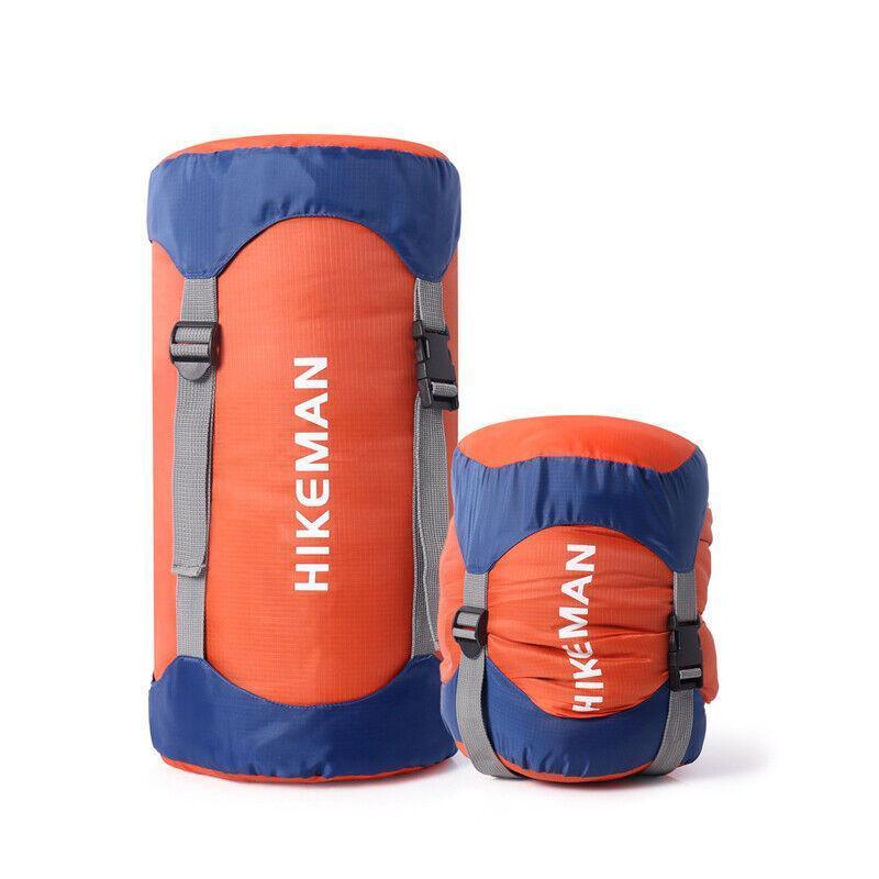 M Size Waterproof Compression Stuff Sack Outdoor Camping Storage Bag Sleeping Bag Cover - Orange