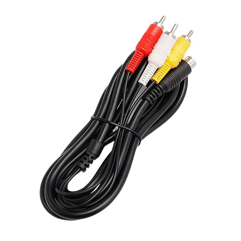 TV AV RCA Audio Video Cable Lead Cord Adapter for SEGA Mega Drive 2 3 Console