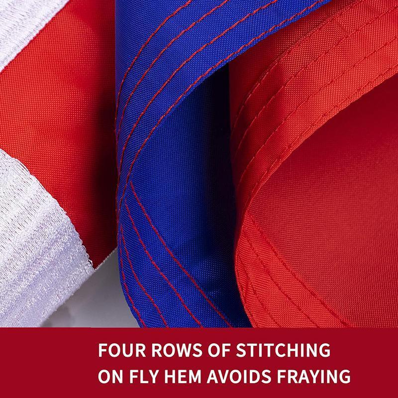 Large Croatia National Flag 90x150cm Outdoor Polyester Banner with Grommets