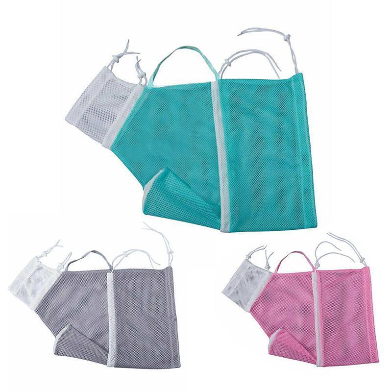 Cat Supplies Washing Bags for Pet Bathing Nail Trimm Mesh Cat Grooming Bath Bag - Grey