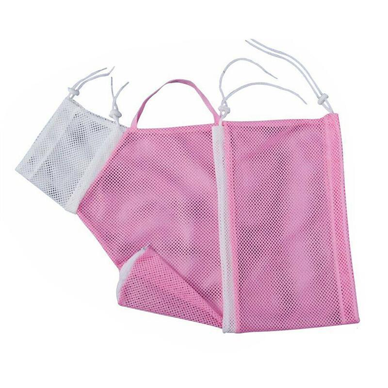 Cat Supplies Washing Bags for Pet Bathing Nail Trimm Mesh Cat Grooming Bath Bag - Grey