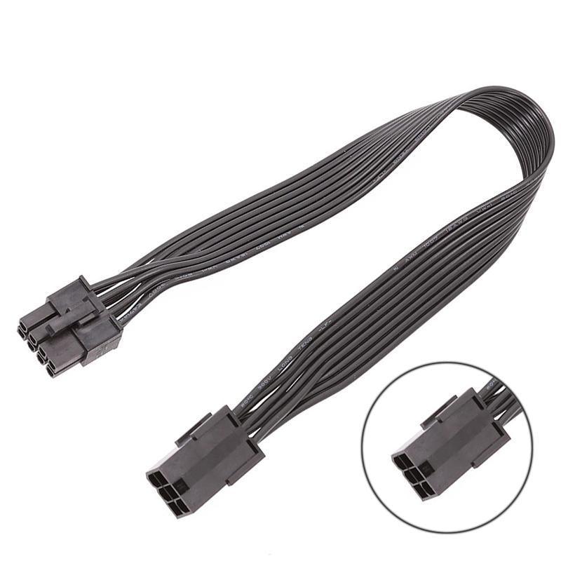 8 PIN Male to 6 PIN Female PCIE Extension Cable Converter for GPU Video Card