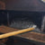 Long Handle Pizza Oven Brush Steel Wire BBQ Grill Cleaner with Scraper 57.5cm