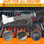 Grill Brush and Scraper 18 Inch Stainless Steel Barbecue Cleaning Brush Wire Bri