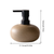 Reusable Ceramic Pump Bottle For Shampoo Lotion Soap Conditioner Travel Set