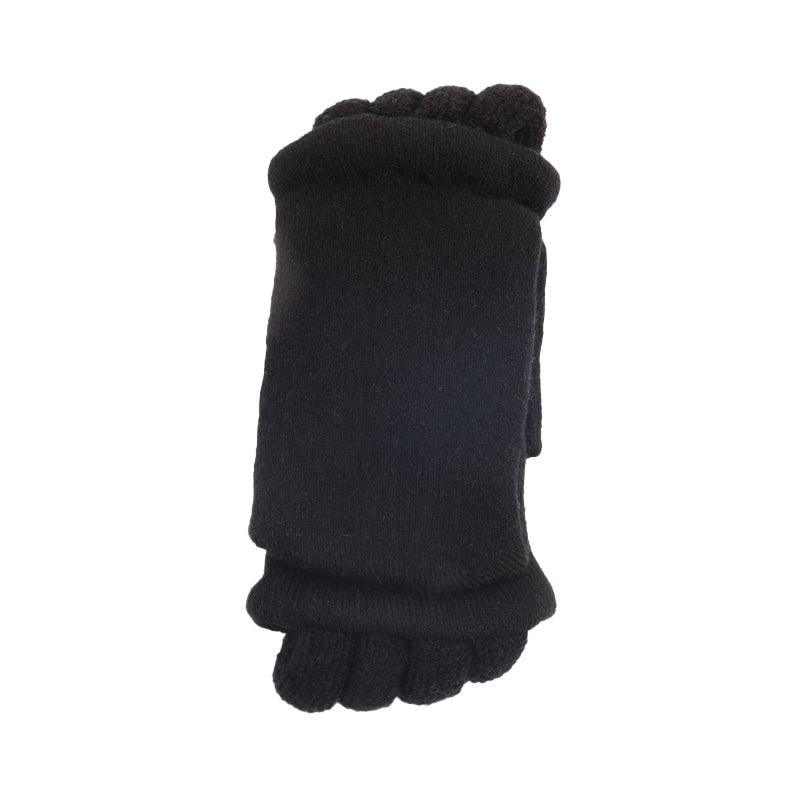 1 Pair Yoga Massage Socks Toe Separator Foot Alignment & Pain Relief - Red