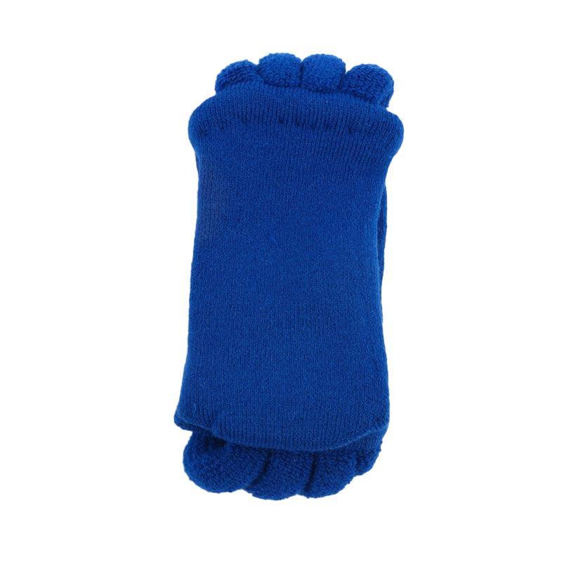 1 Pair Yoga Massage Socks Toe Separator Foot Alignment & Pain Relief - Sky Blue