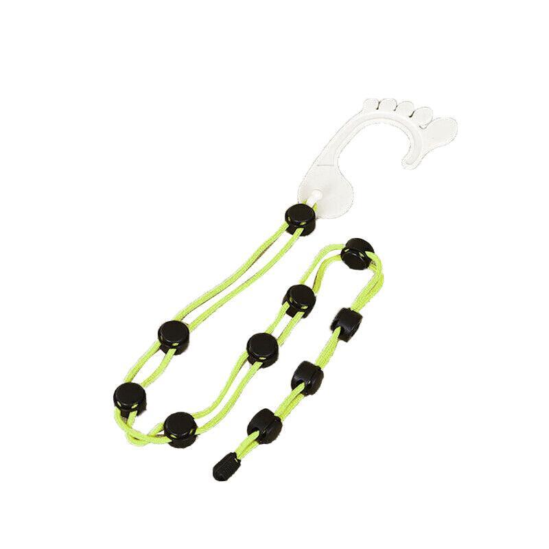 Locks Sock Tidy Clips Rope Storage Hangers Closet Organizer Laundry Helper - Blue