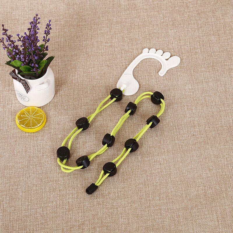 Locks Sock Tidy Clips Rope Storage Hangers Closet Organizer Laundry Helper - Yellow