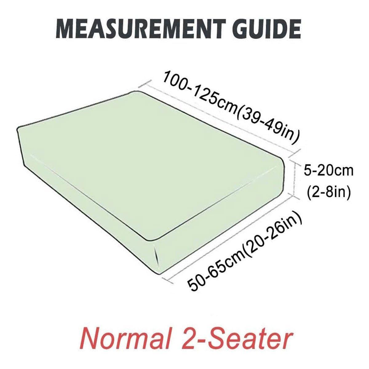 Stretch Sofa Slipcover 4 Seasons Universal Couch Protector Elastic Fabric Cover - Single-Navy