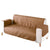 130X195cm Seater Pet Sofa Protector Cover Quilted Couch Covers Lounge Slipcover - Beige