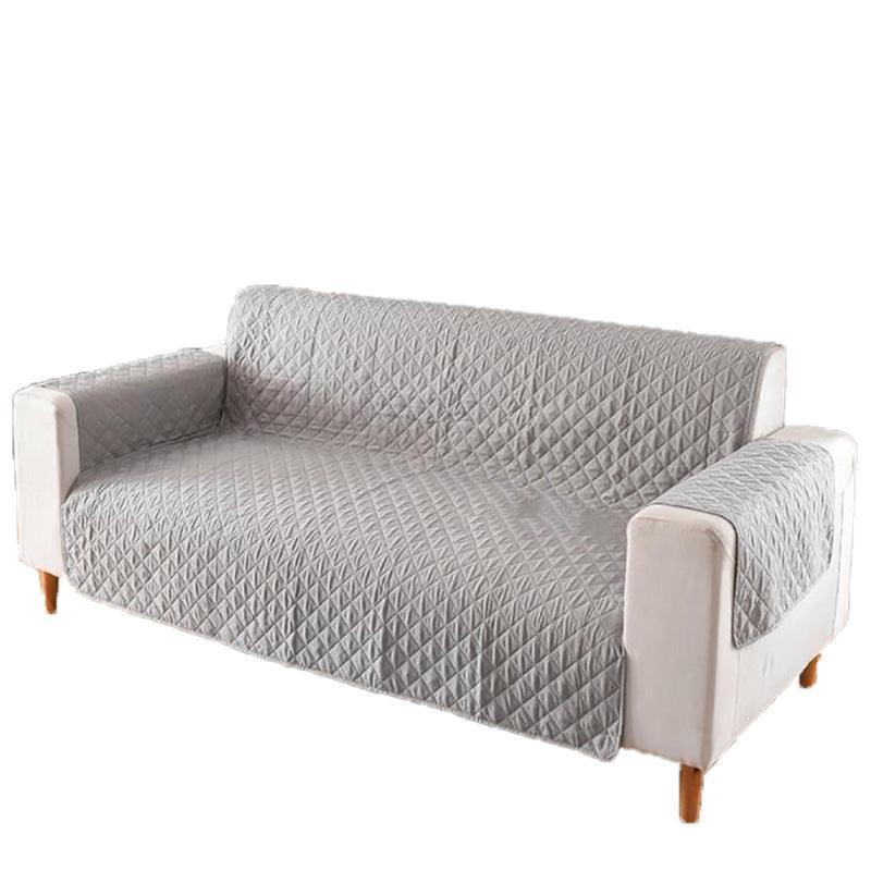 190x195cm Seater Pet Sofa Protector Cover Quilted Couch Covers Lounge Slipcover - Beige