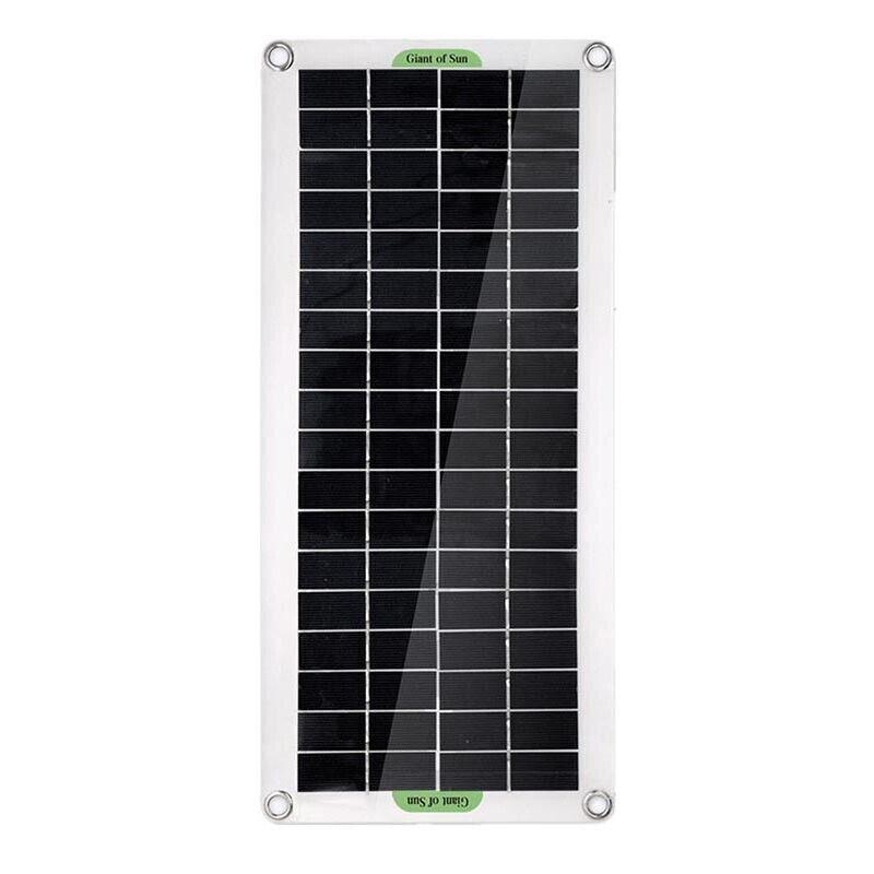 30W Usb Solar Panel Kit Battery Charger Controller Caravan Boat Outdoor Camping