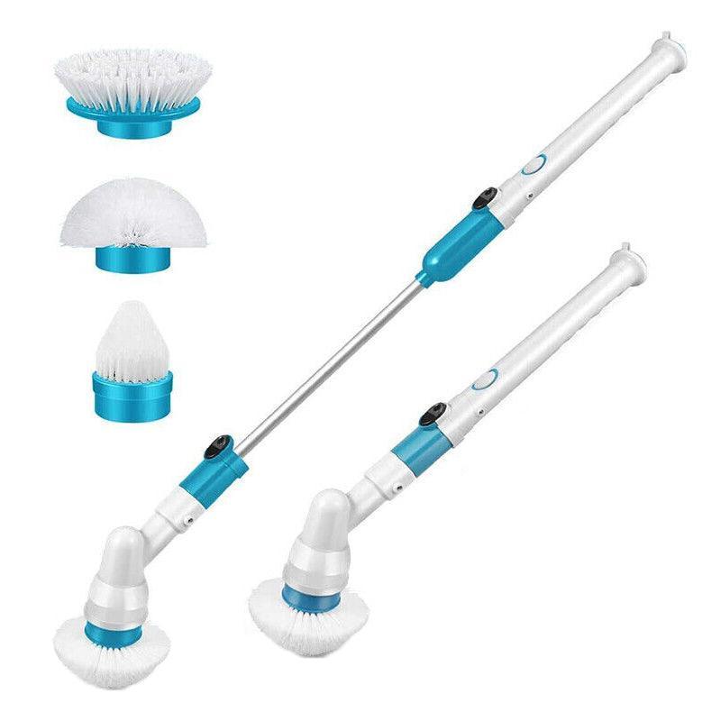 Electric Cordless Chargeable Spin Scrubber Turbo Scrub Cleaning Brush Bathroom