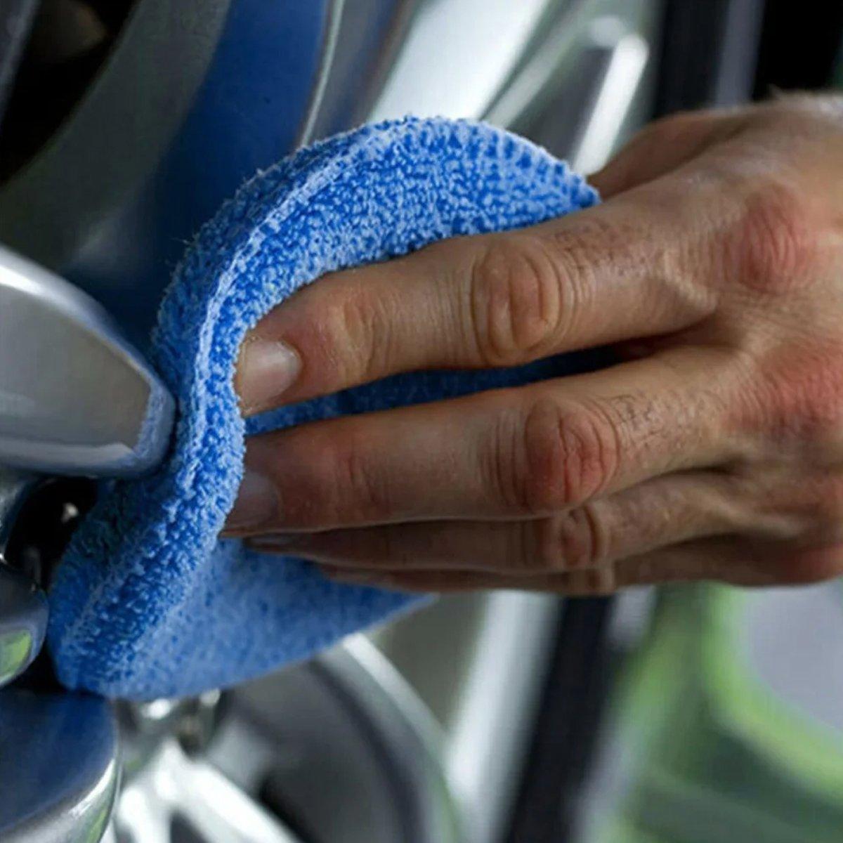 10pcs Car Waxing Sponge Polishing Pads Car Wash Sponges for Crystal Coating