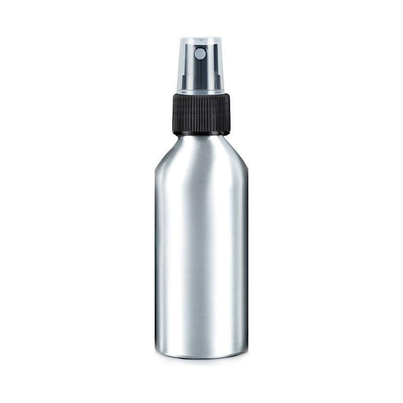 10pcs Travel Size Refillable Aluminum Spray Bottles Toner Cleaning Solution Mist - 10pcs-200ml